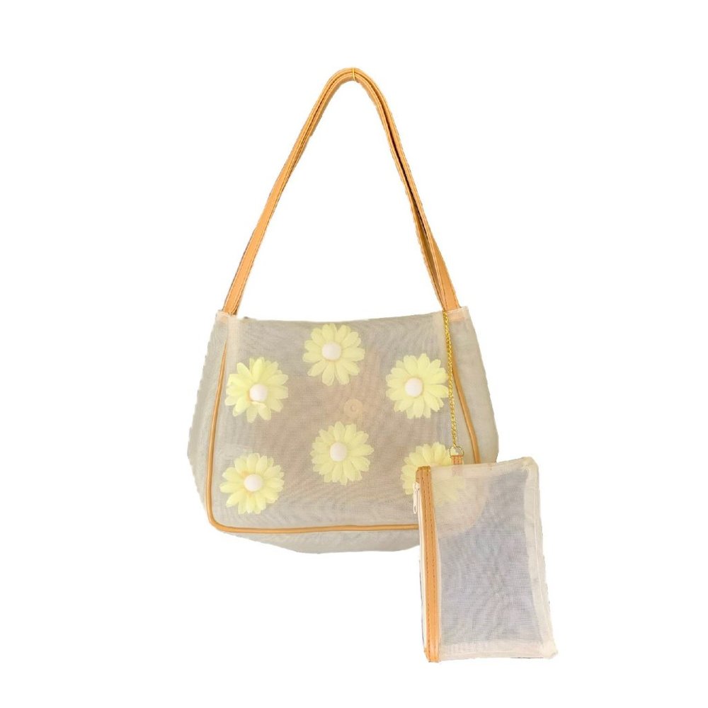 Ceasar’s Entertainment Unique Daisy Small Tote Bag Handbag - Picture 7 of 10